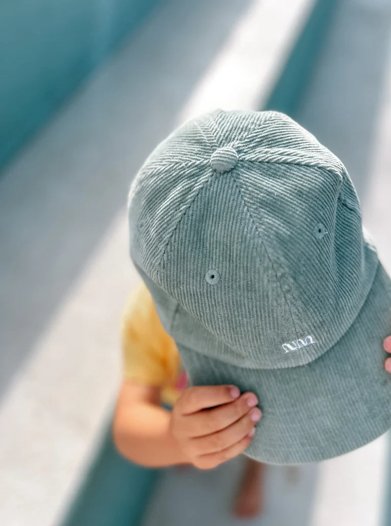 Kids Corduroy Cap Ocean