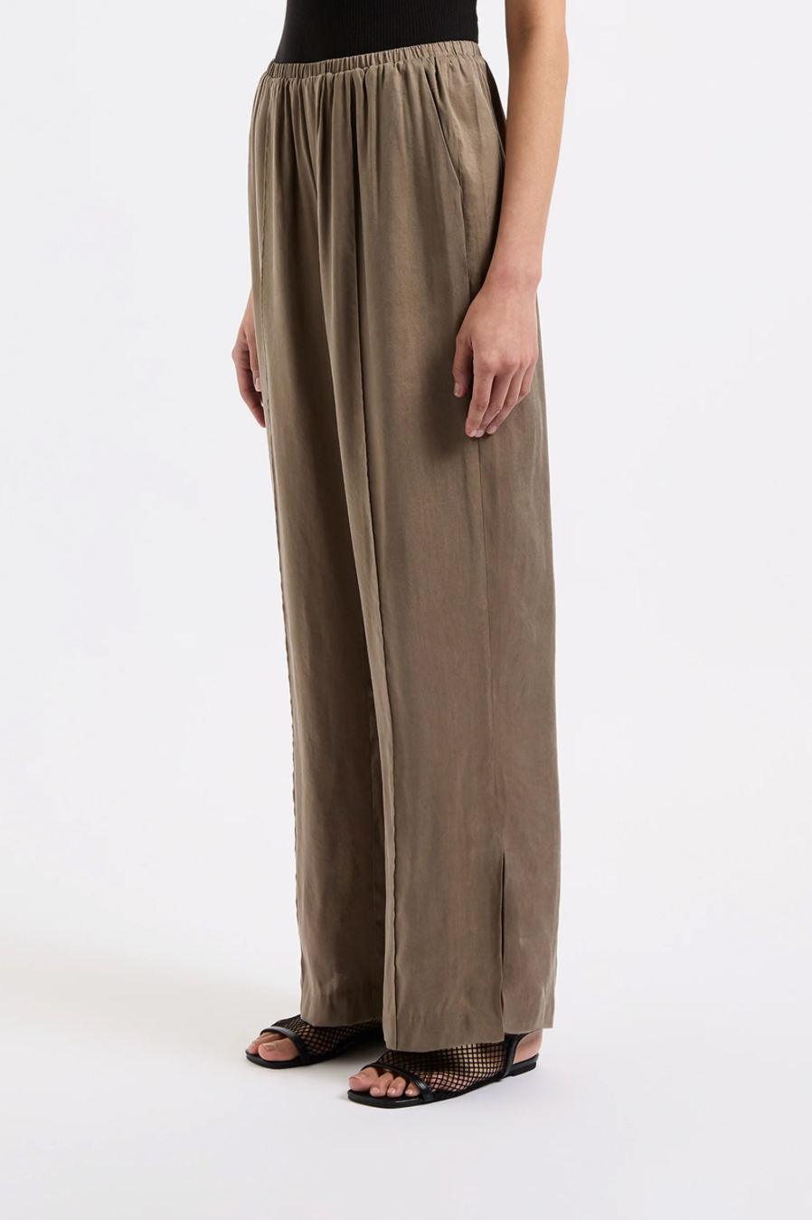 Seshni Tencel Pant Chestnut