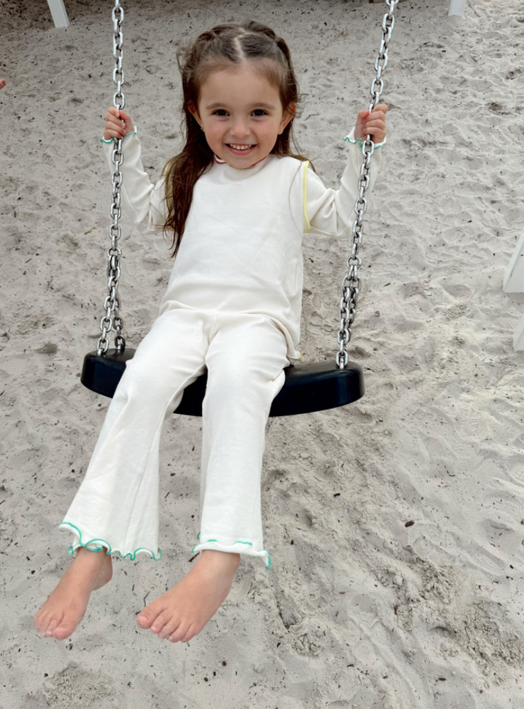 Florence Ribbed Set Cream