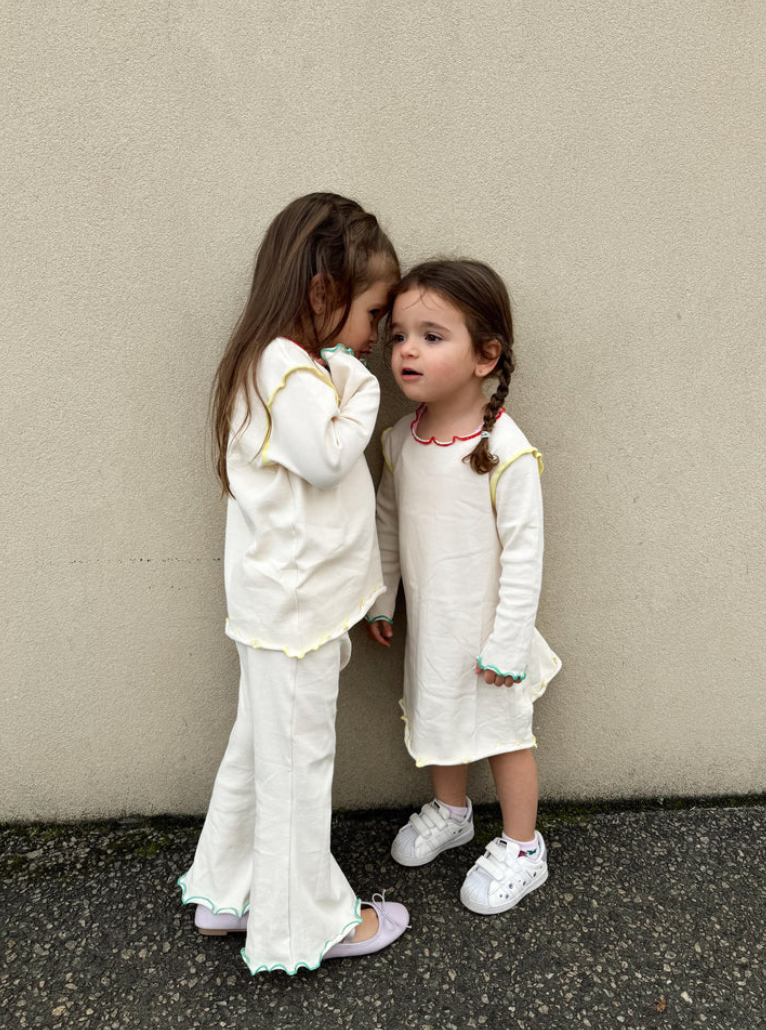 Florence Ribbed Set Cream