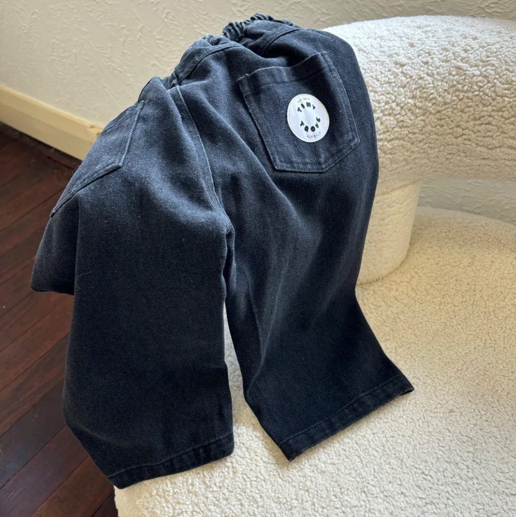 Reggie Charcoal Denim Jeans