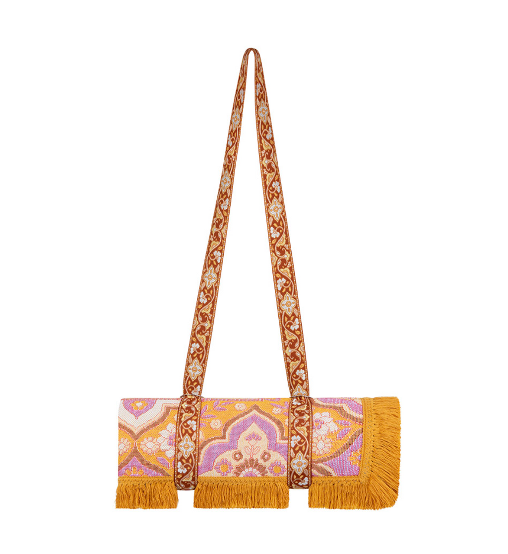 Folk Carry Strap Choc