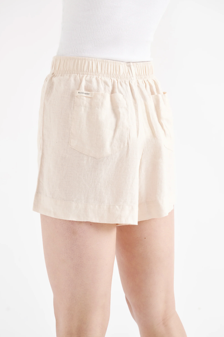 Lounge Linen Short Panacotta