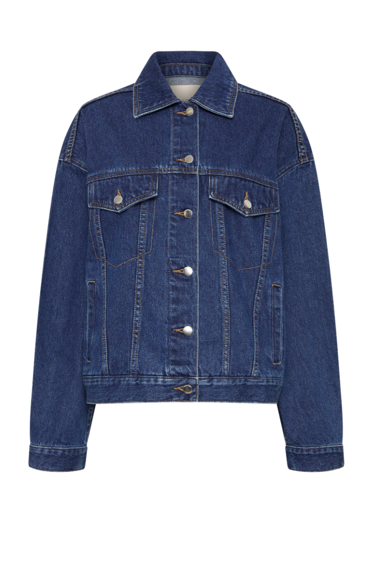 Sia Denim Jacket Force Blue