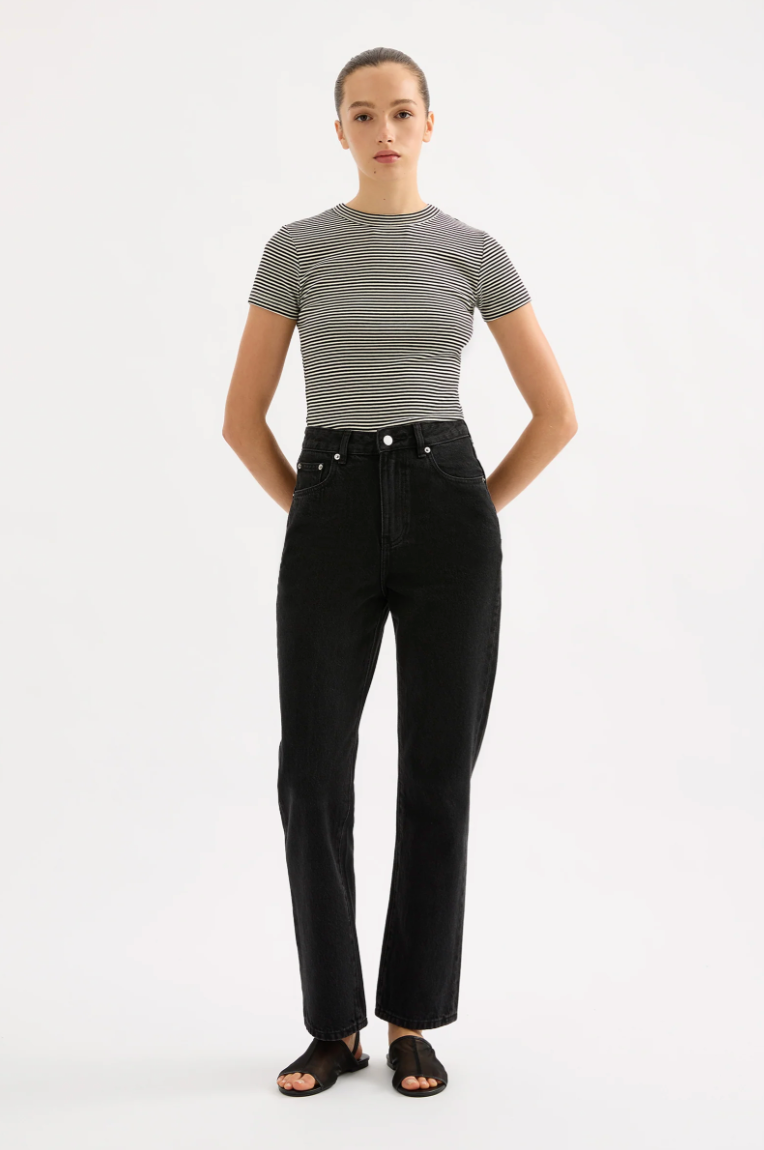 Organic Baby Tee Stripe