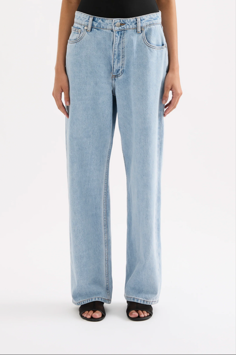 Organic Baggy Jean 90s Blue
