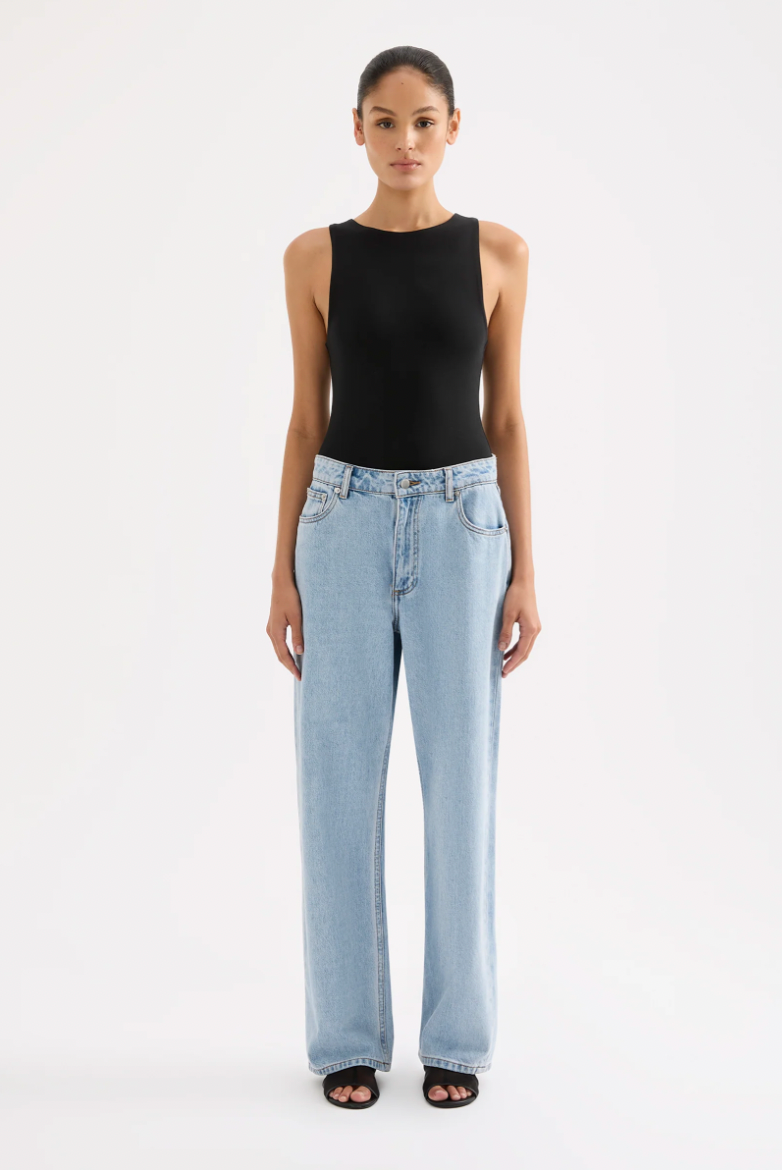 Organic Baggy Jean 90s Blue