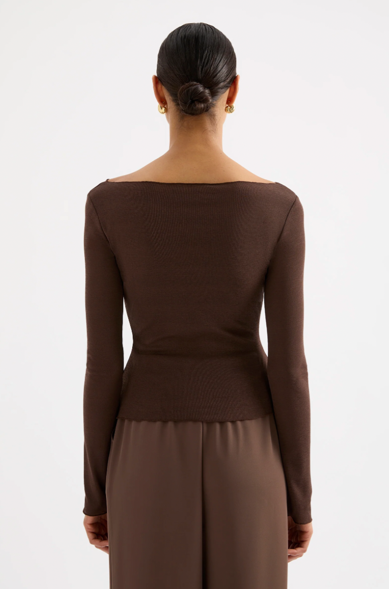 Clement LS Top Chestnut