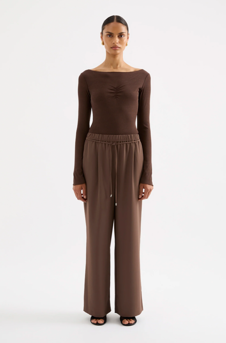 Clement LS Top Chestnut