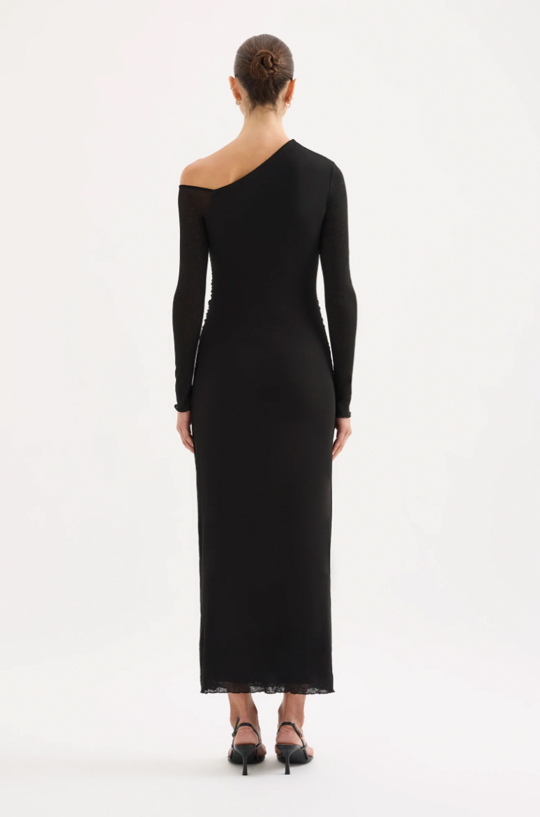 Orelia LS Maxi Dress Black