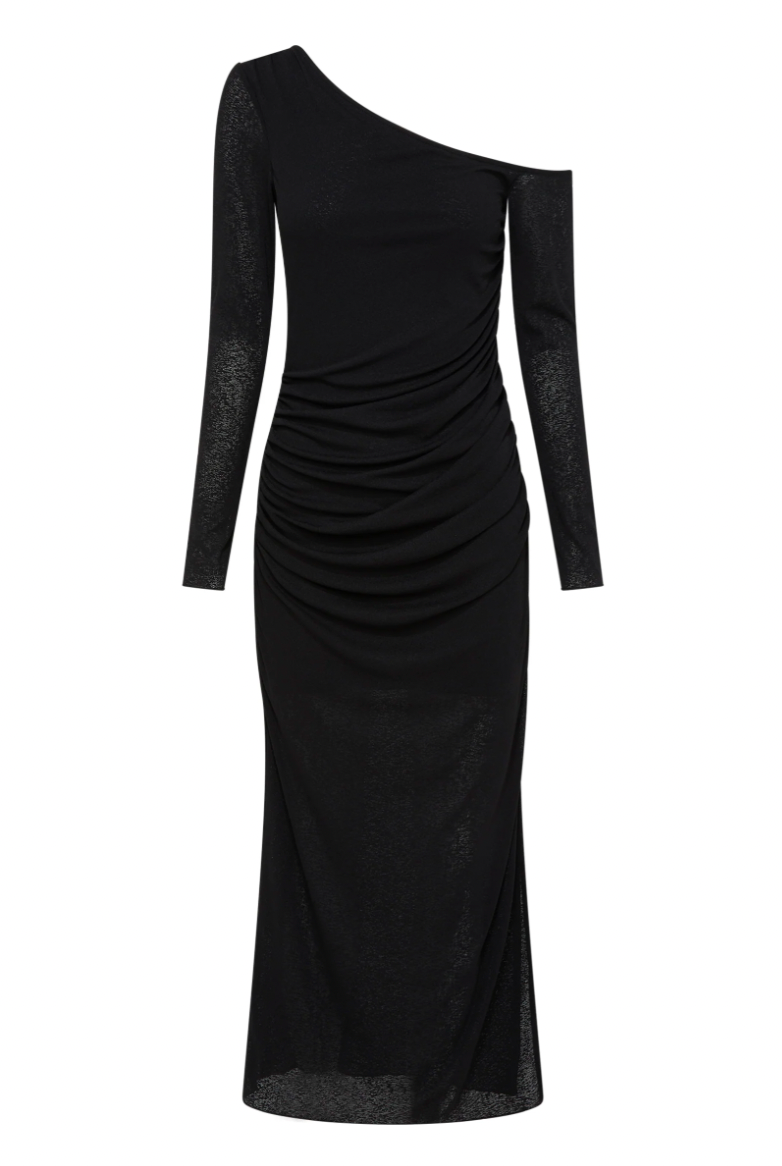 Orelia LS Maxi Dress Black