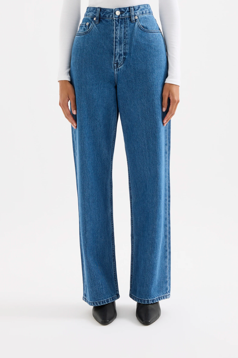 Organic Relaxed Jean Fresh Blue