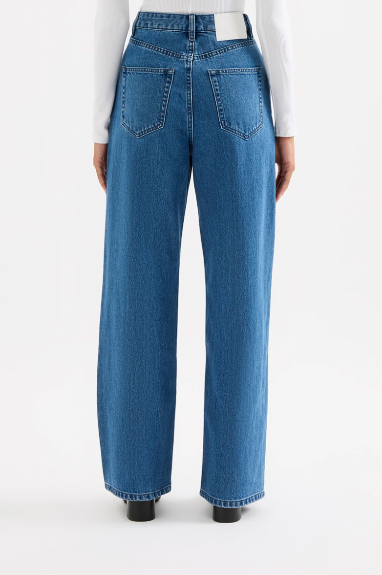 Organic Relaxed Jean Fresh Blue