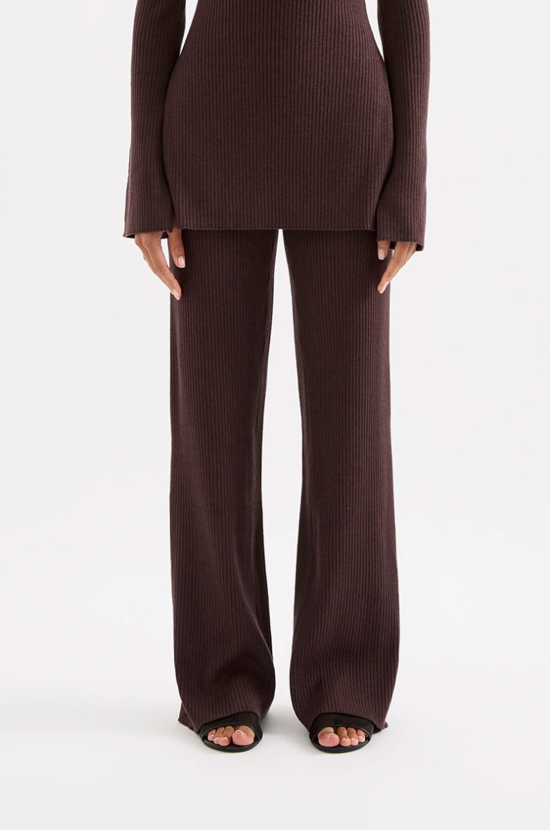 Malo Knit Pant Bark