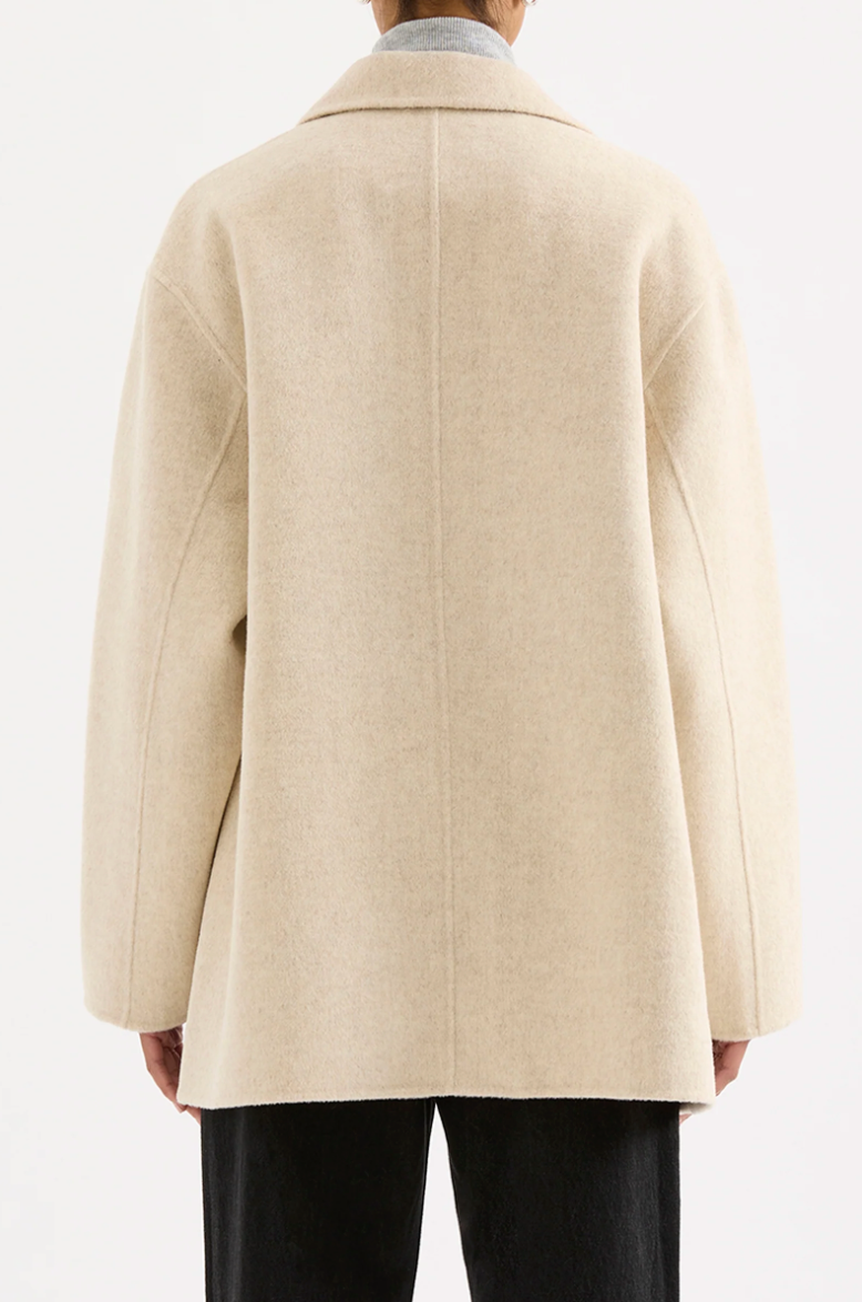 Levi Wool Coat Oat