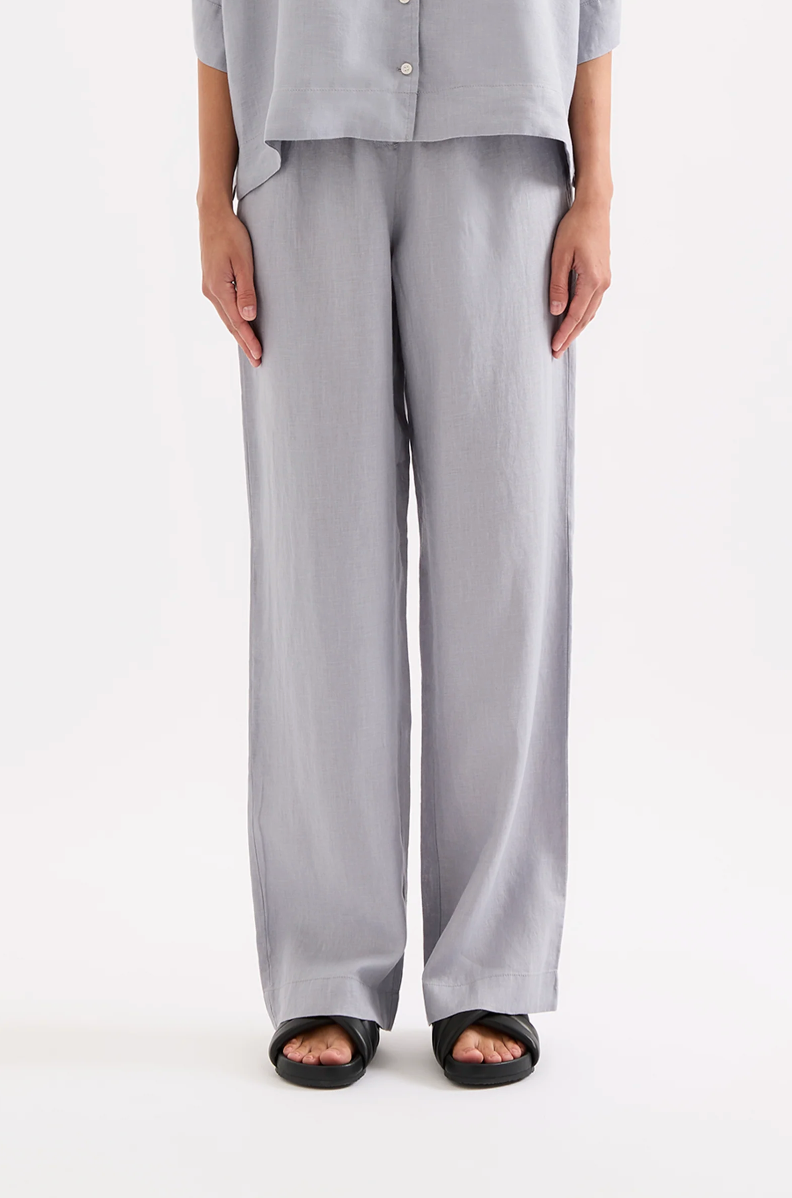 Lounge Linen Pant Storm