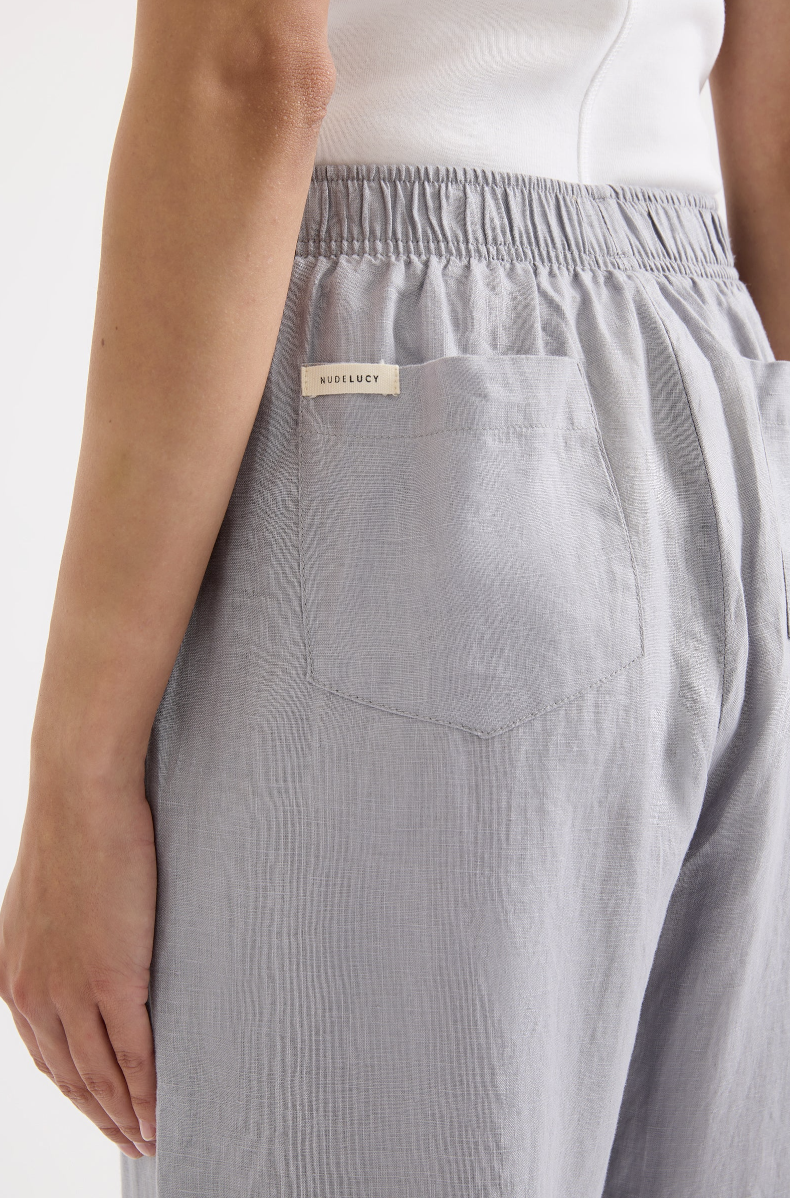 Lounge Linen Pant Storm