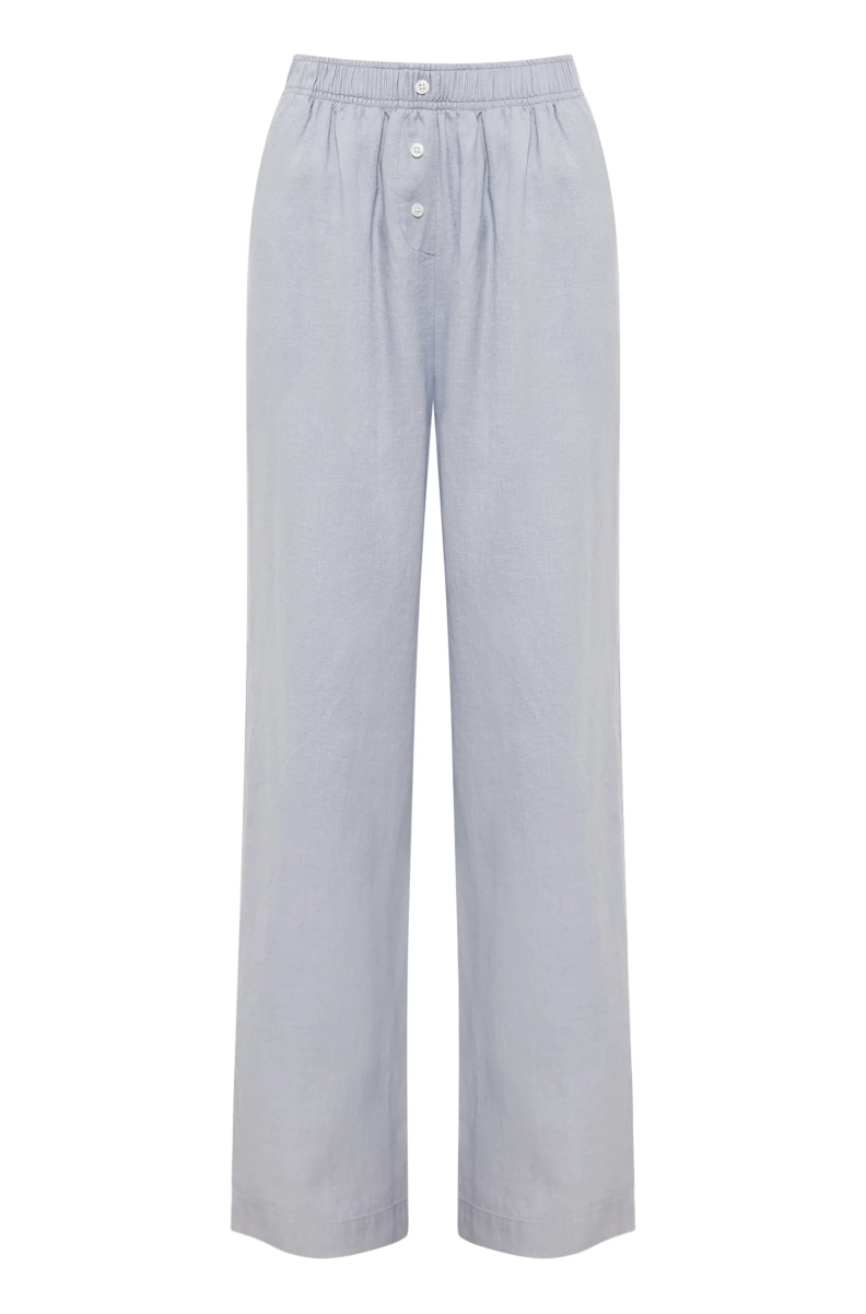Lounge Linen Pant Storm