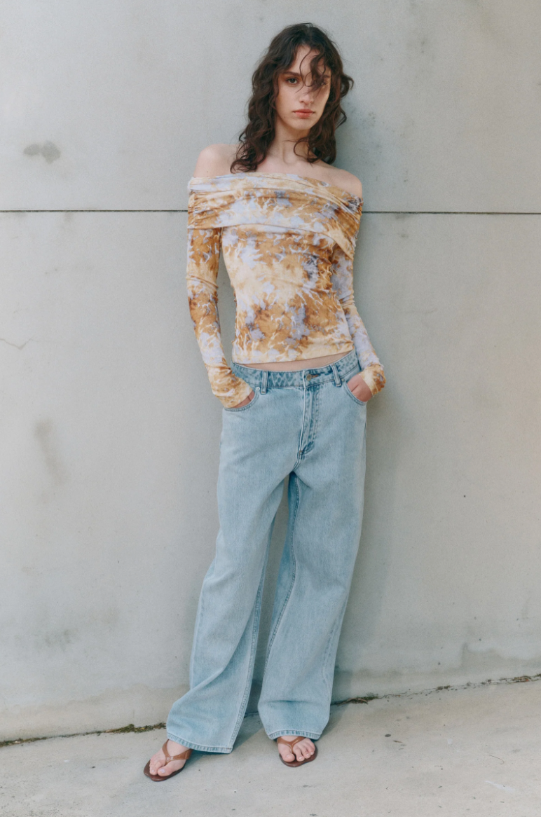 Lumine Mesh LS Top