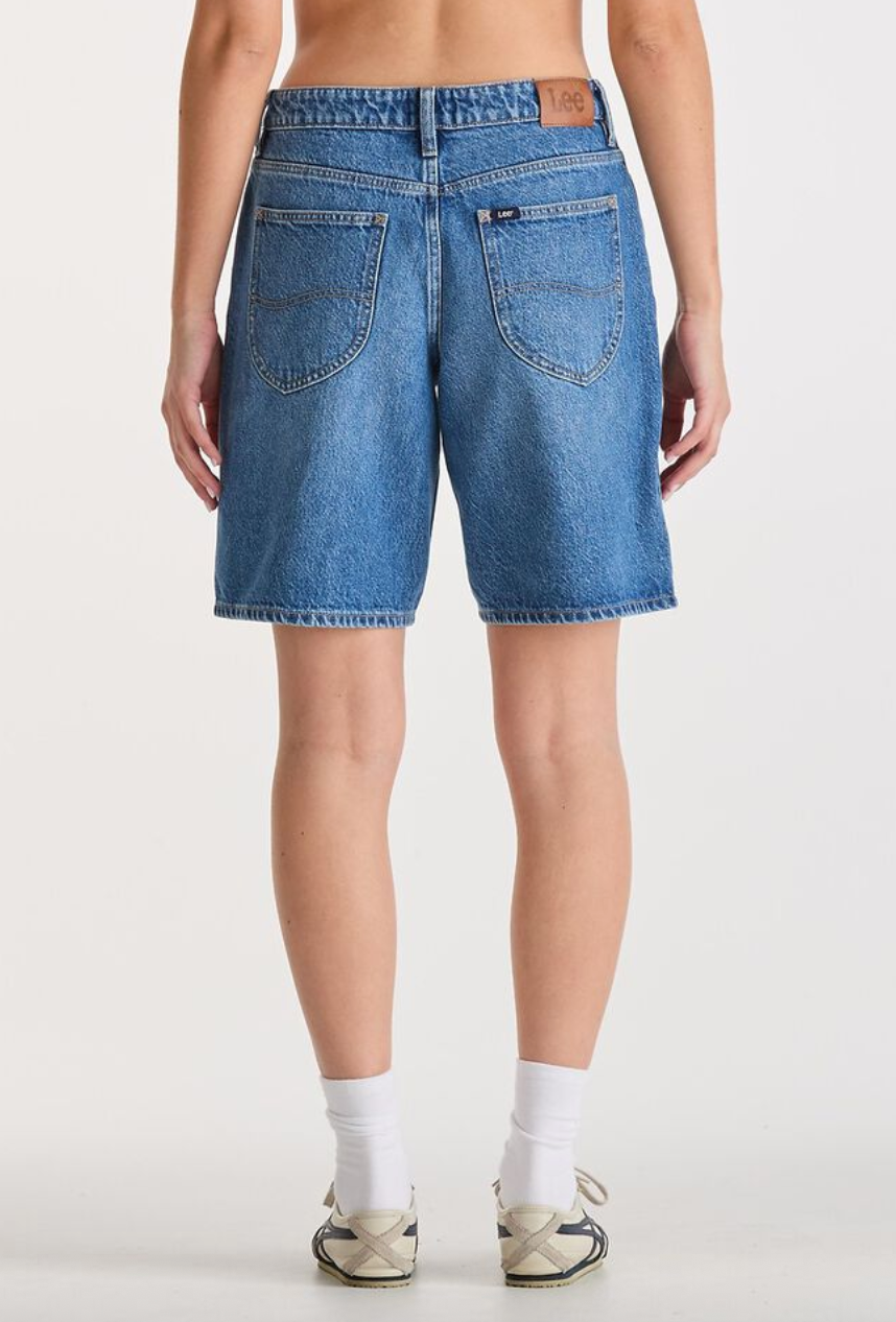 Mid Baggy Short Serotonin Blue