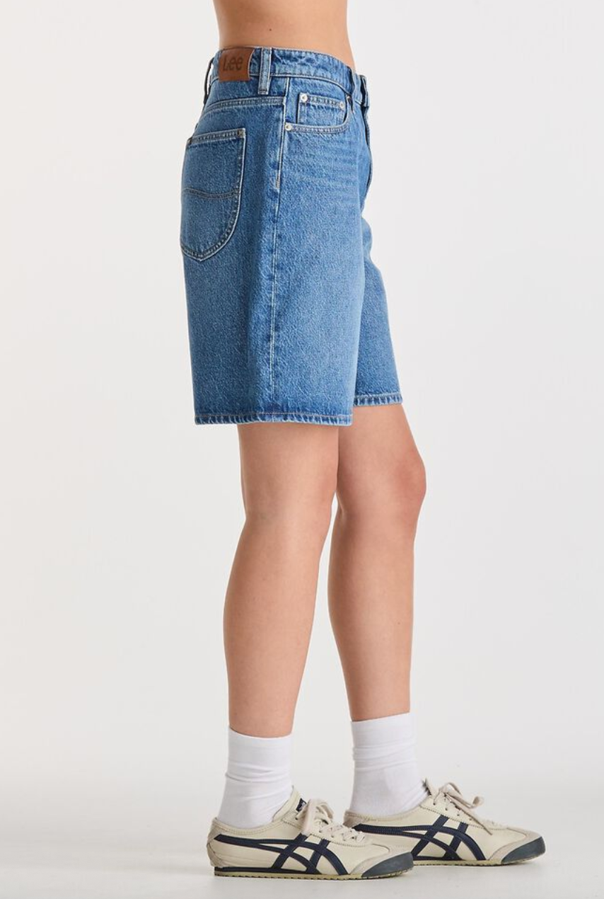 Mid Baggy Short Serotonin Blue