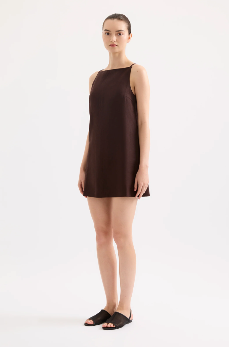 Mia Linen Mini Dress
