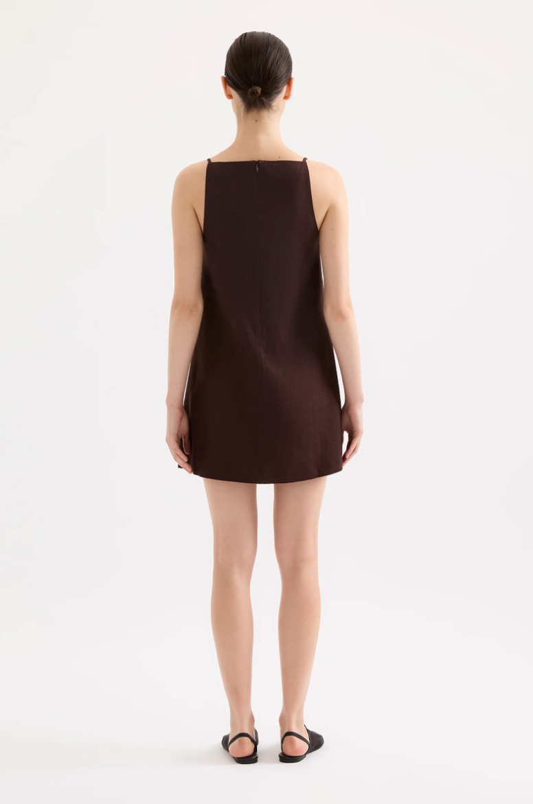 Mia Linen Mini Dress