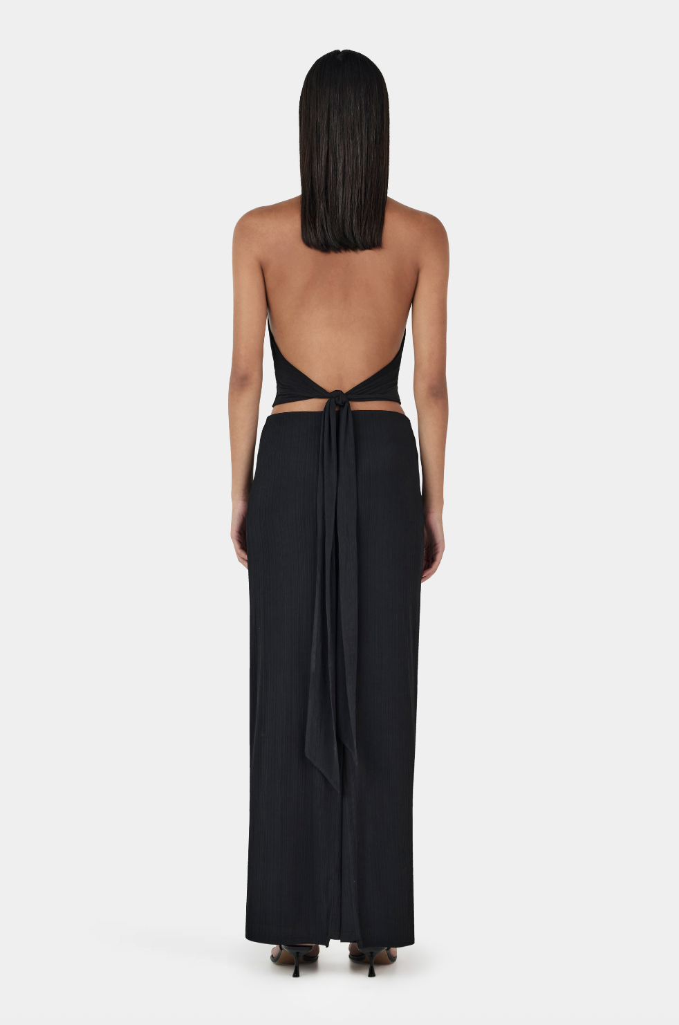 Kiana Halter Top Black