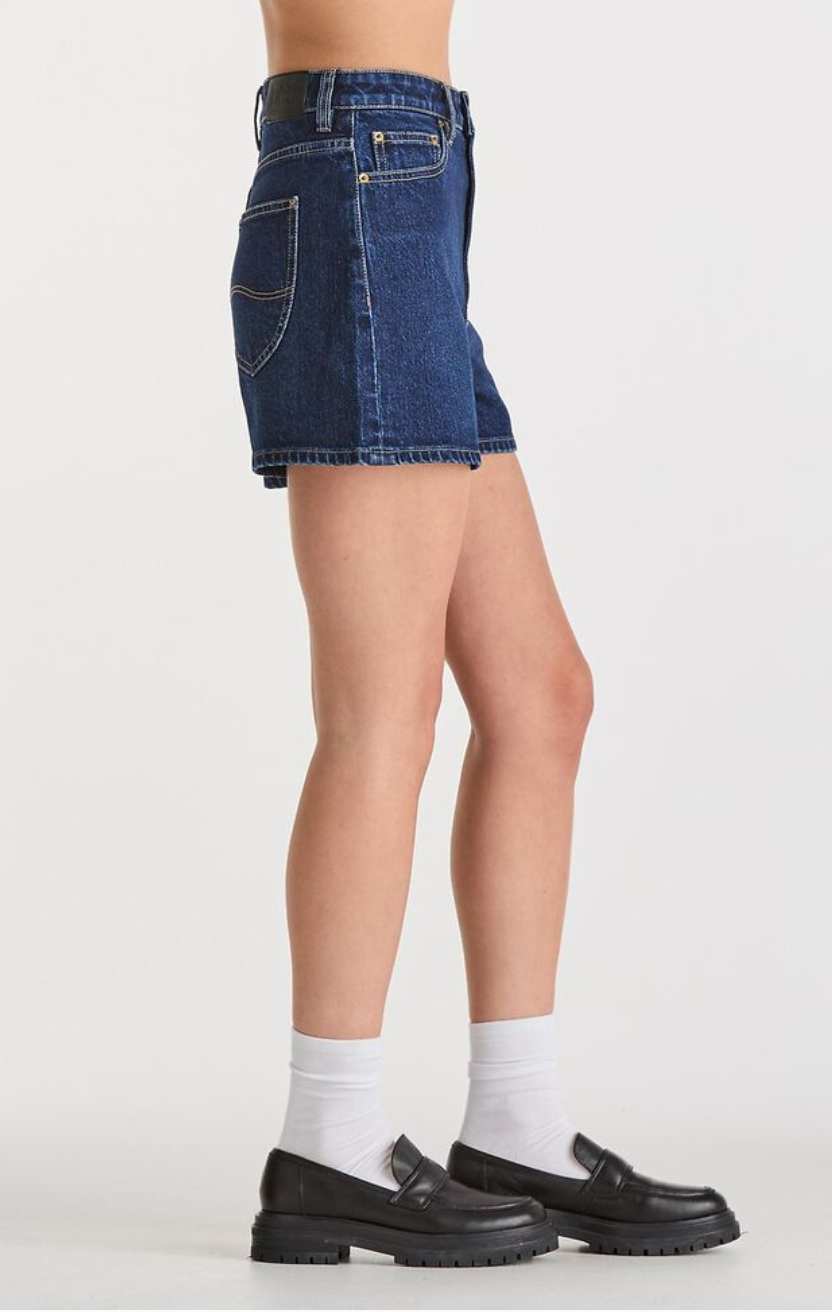 High Relaxed Short Blue Poles