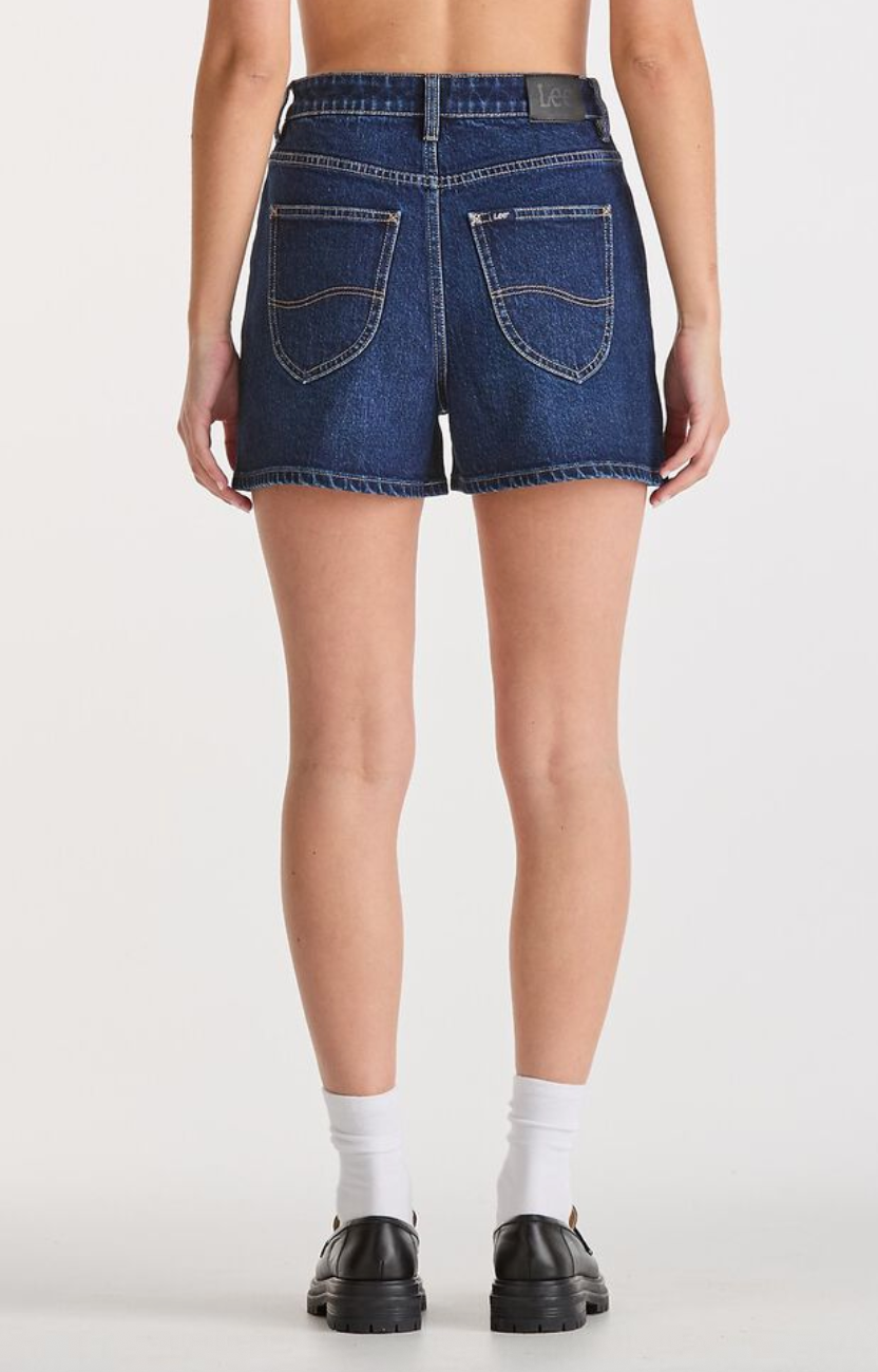 High Relaxed Short Blue Poles