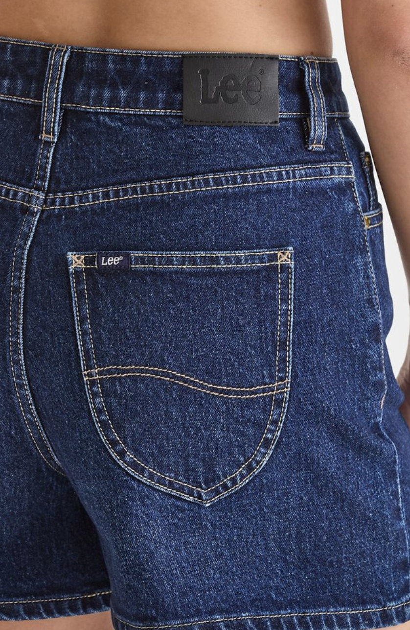 High Relaxed Short Blue Poles