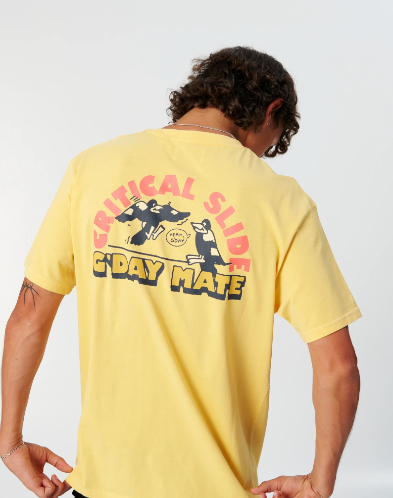 G'Day Mate Tee Sunflower