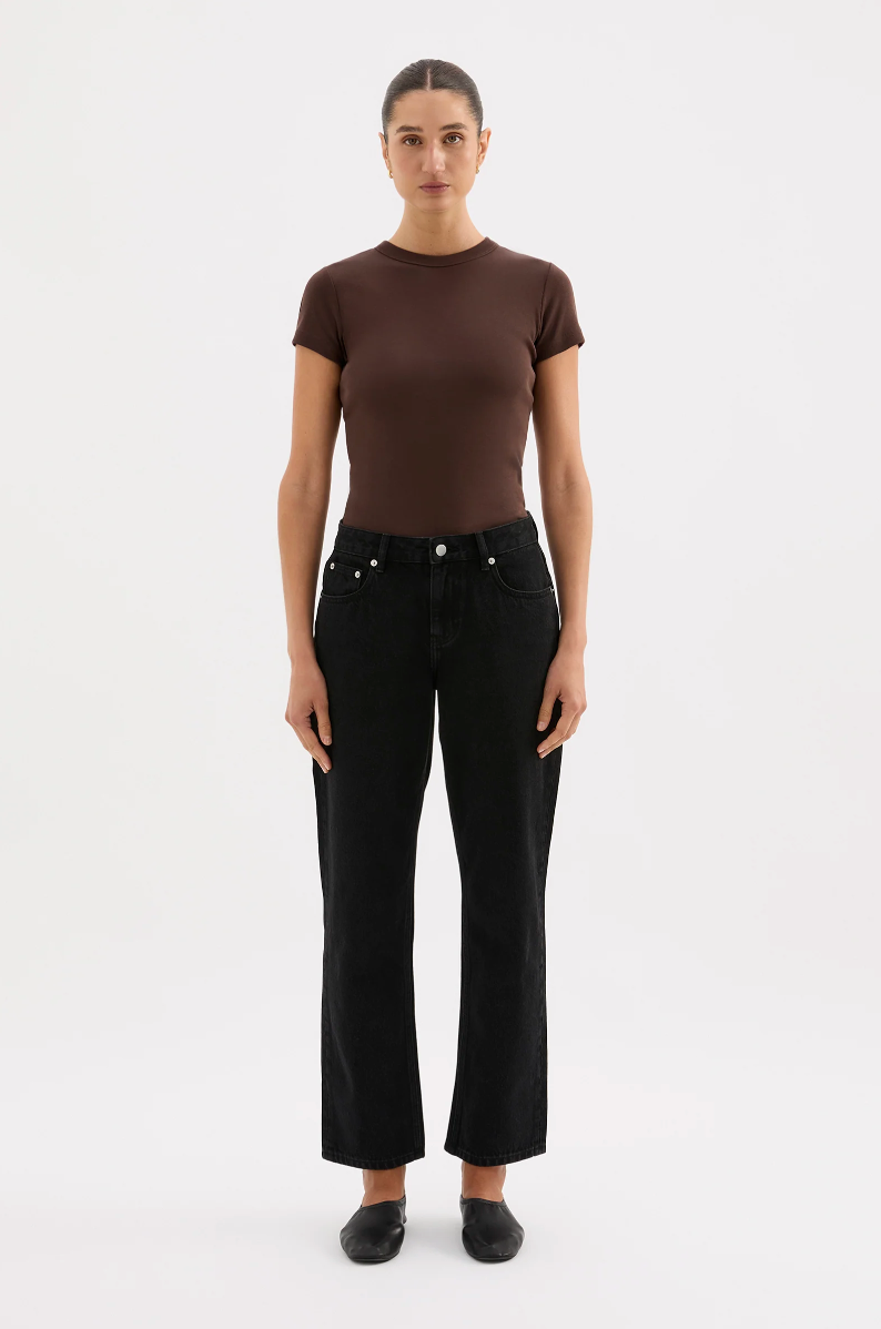 Organic Baby Tee Chocolate