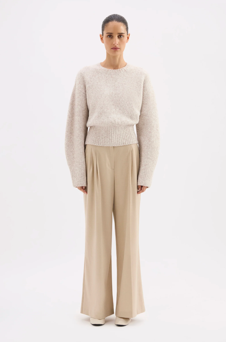 Elsie Knit Cinder Marle
