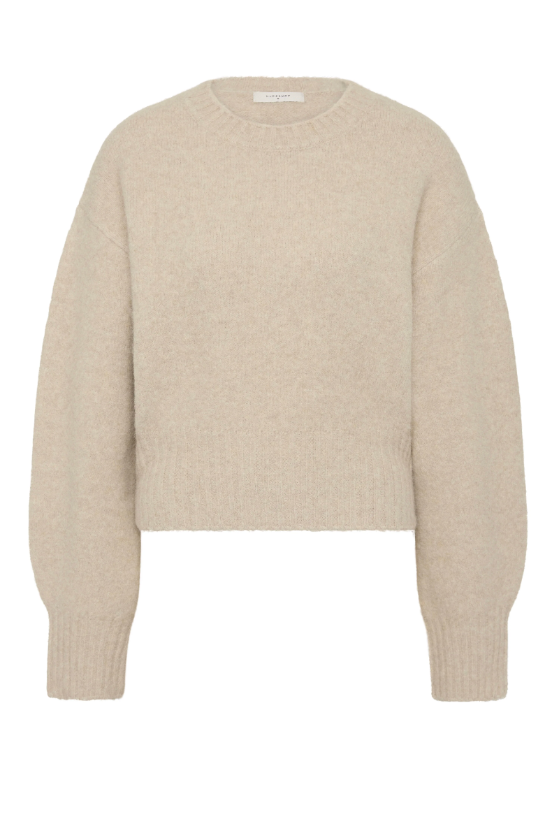 Elsie Knit Cinder Marle