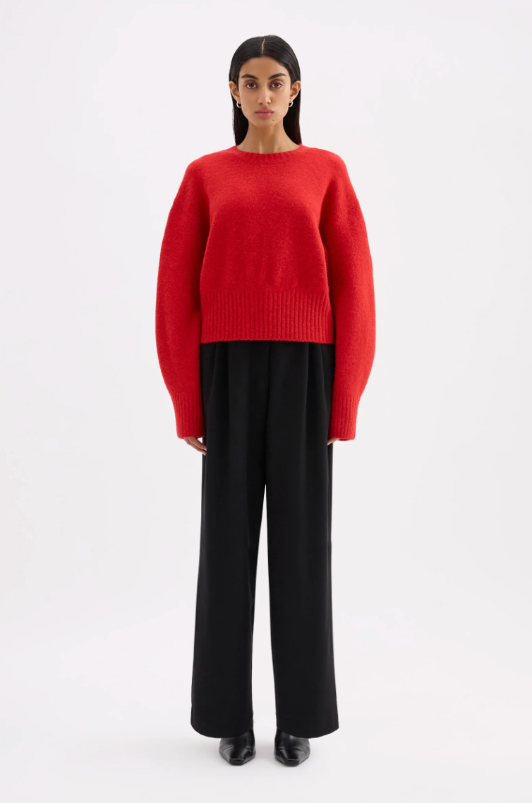 Elsie Knit Vermillion