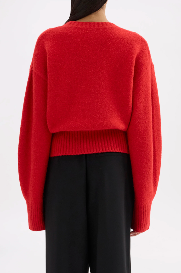 Elsie Knit Vermillion