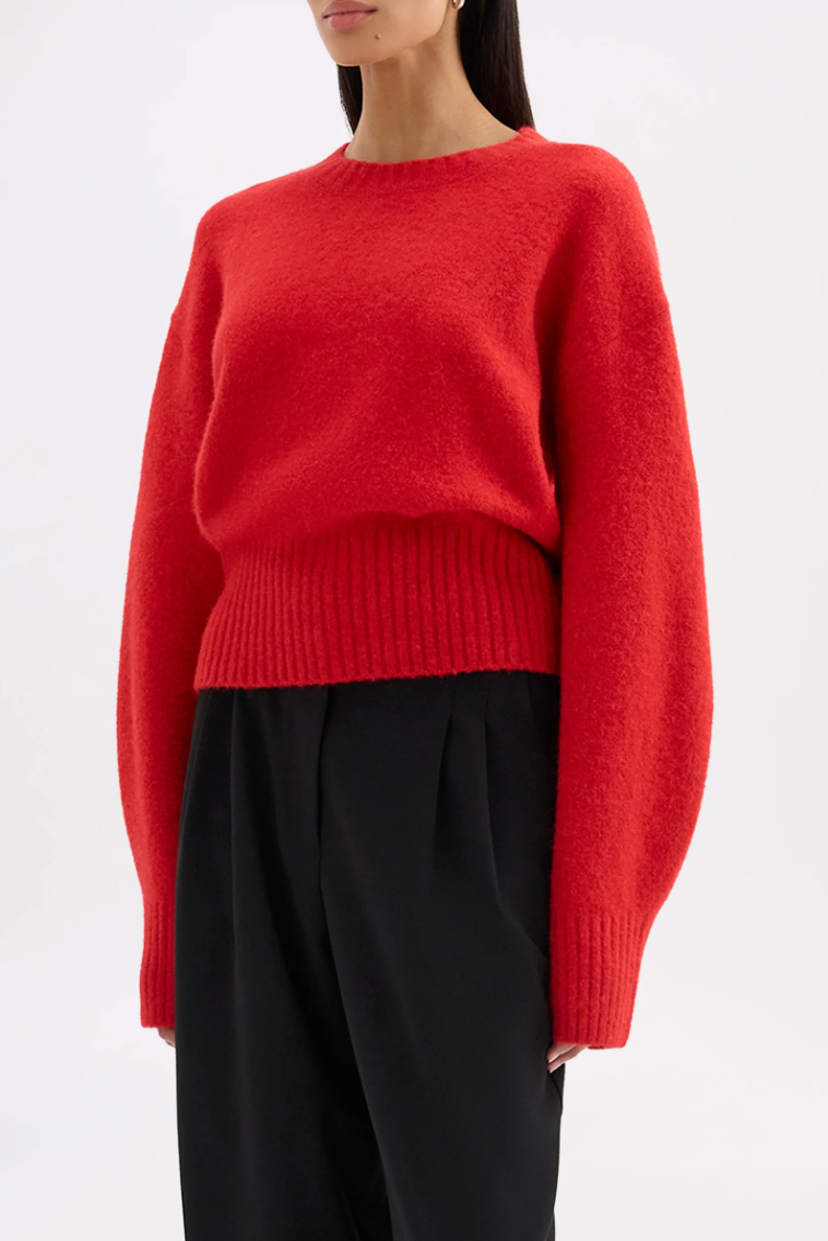Elsie Knit Vermillion