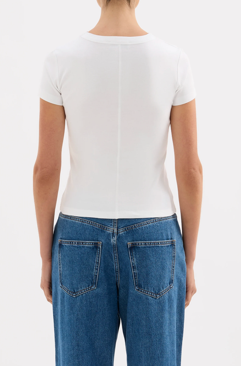 Organic Baby Tee White