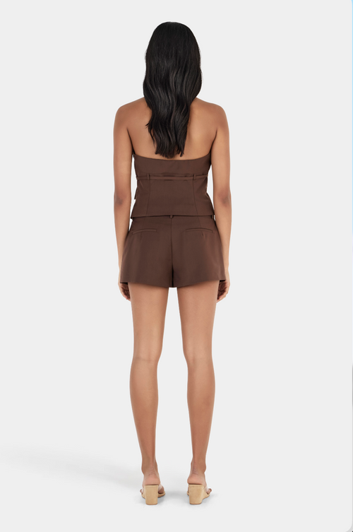 Phoebe Shorts Chocolate