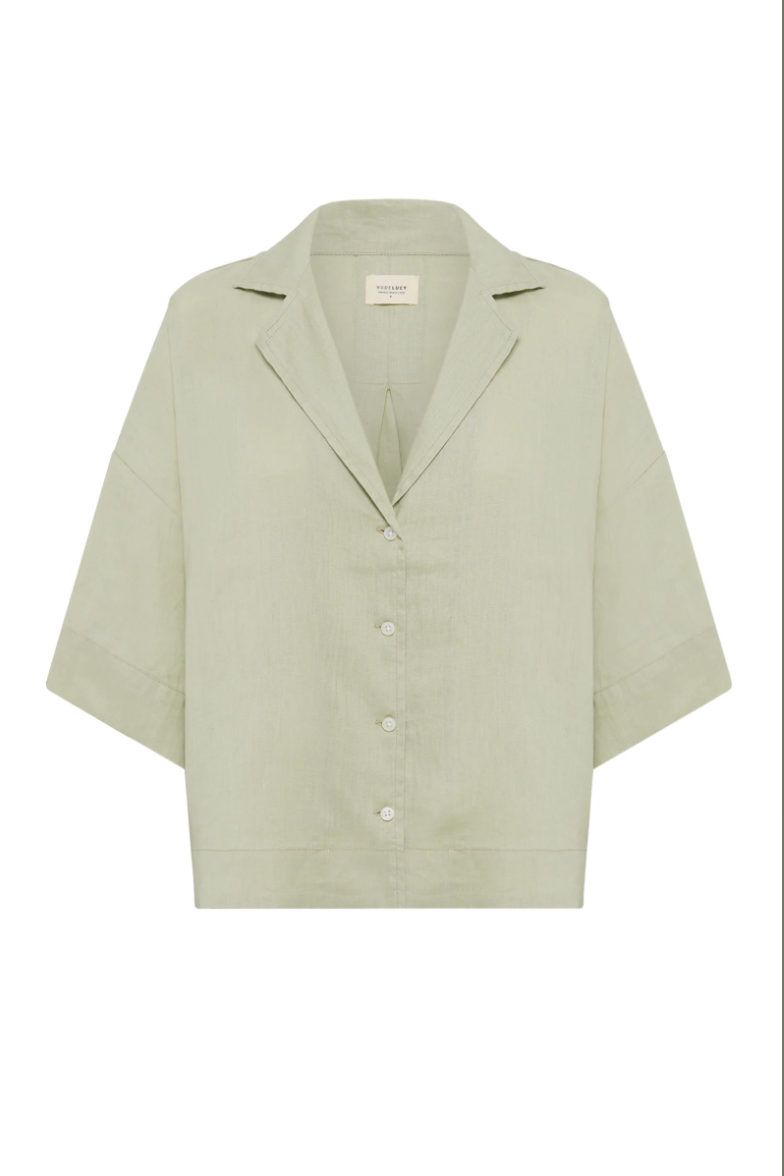 Lounge Linen Shirt Dew