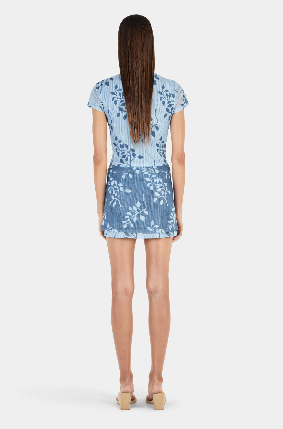 Molly Mini Skirt Steel Canopy