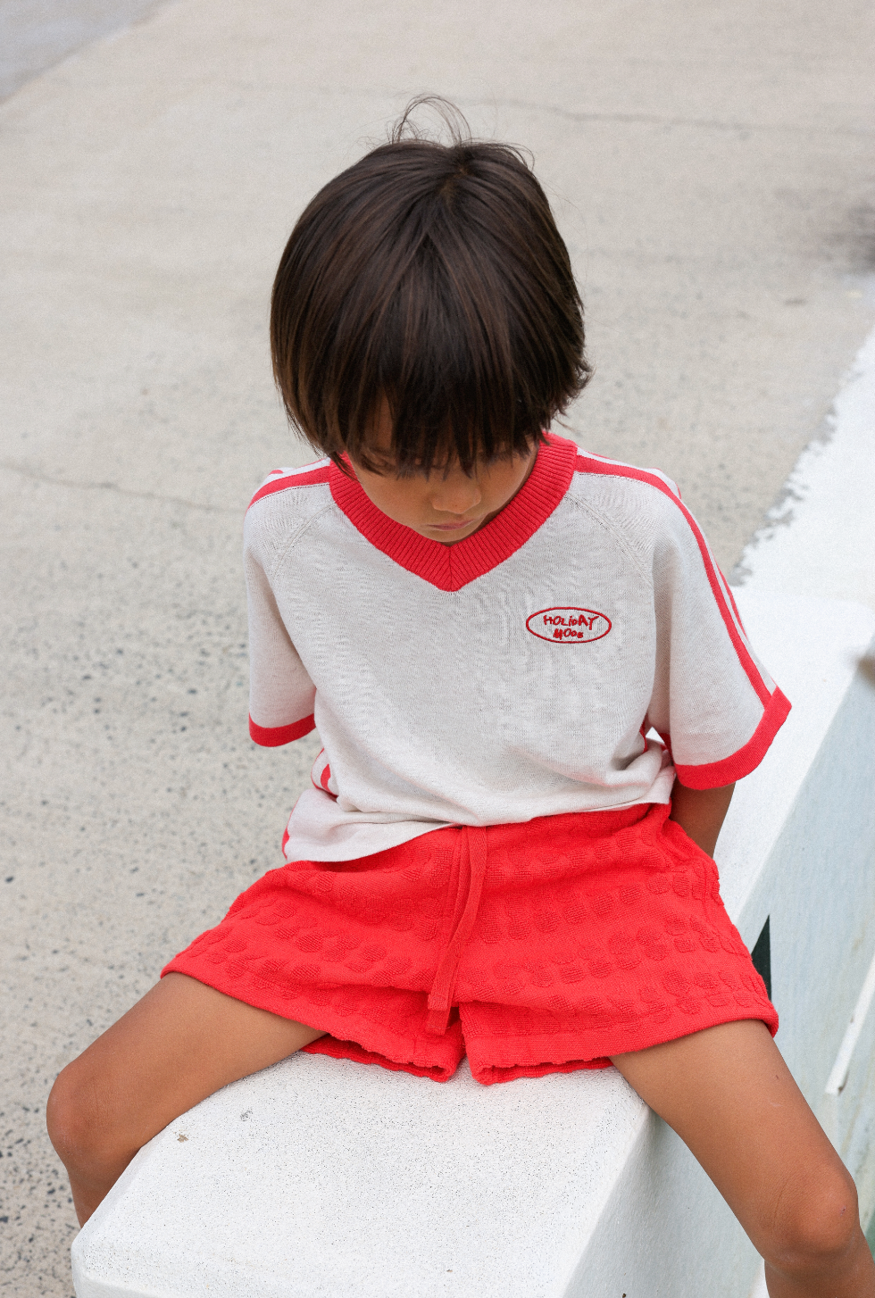 Bubble Terry Towelling Shorts Fiesta