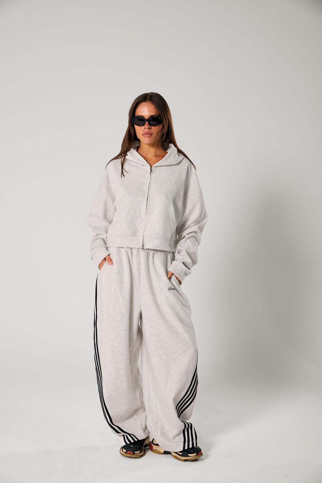 Grey Barrel Pants