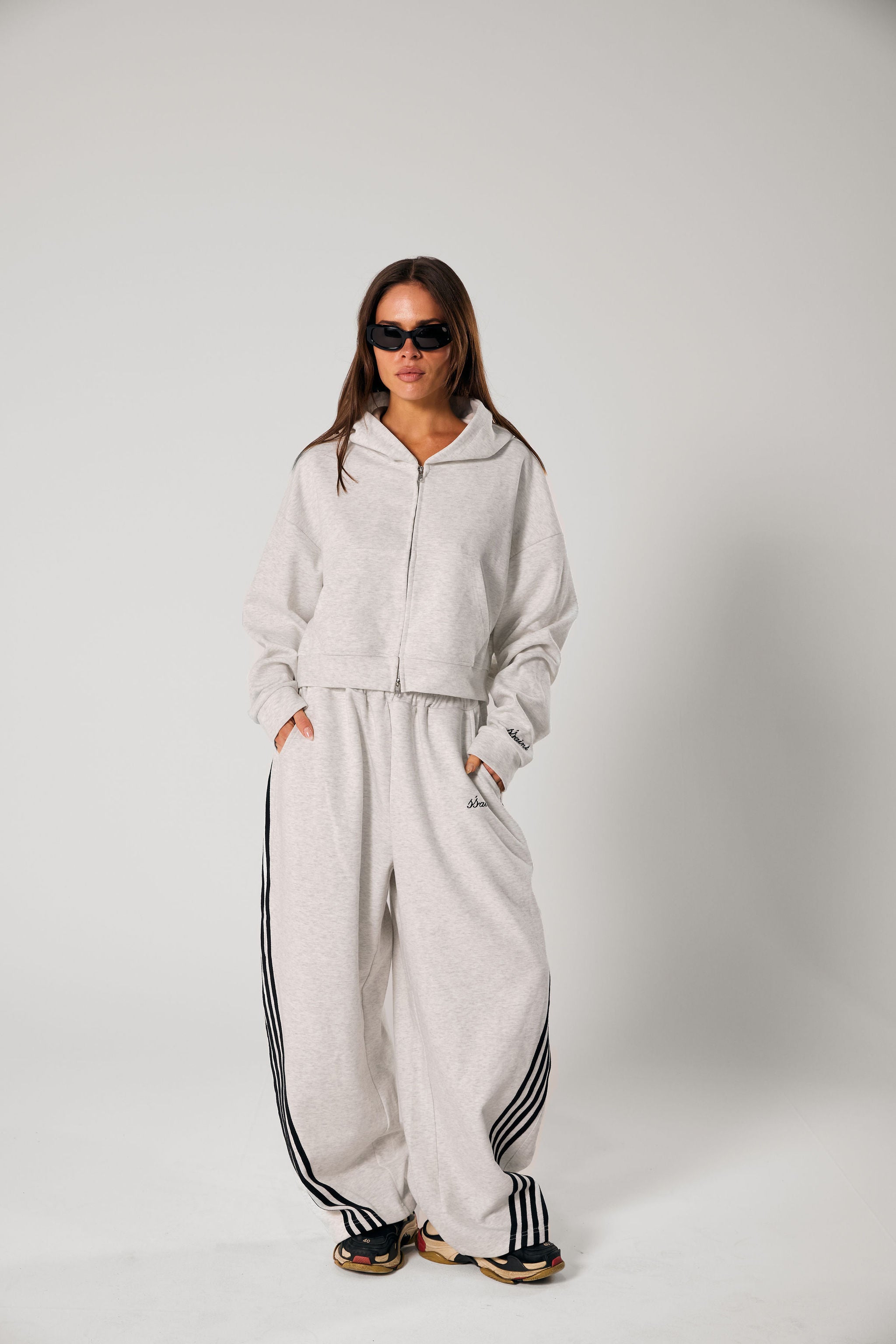 Grey Barrel Pants