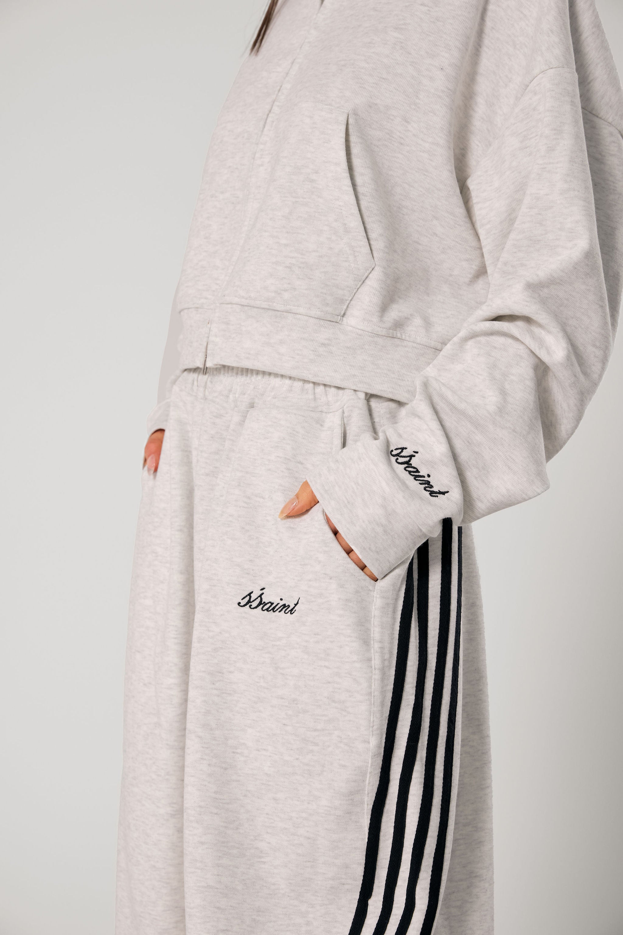 Grey Barrel Pants
