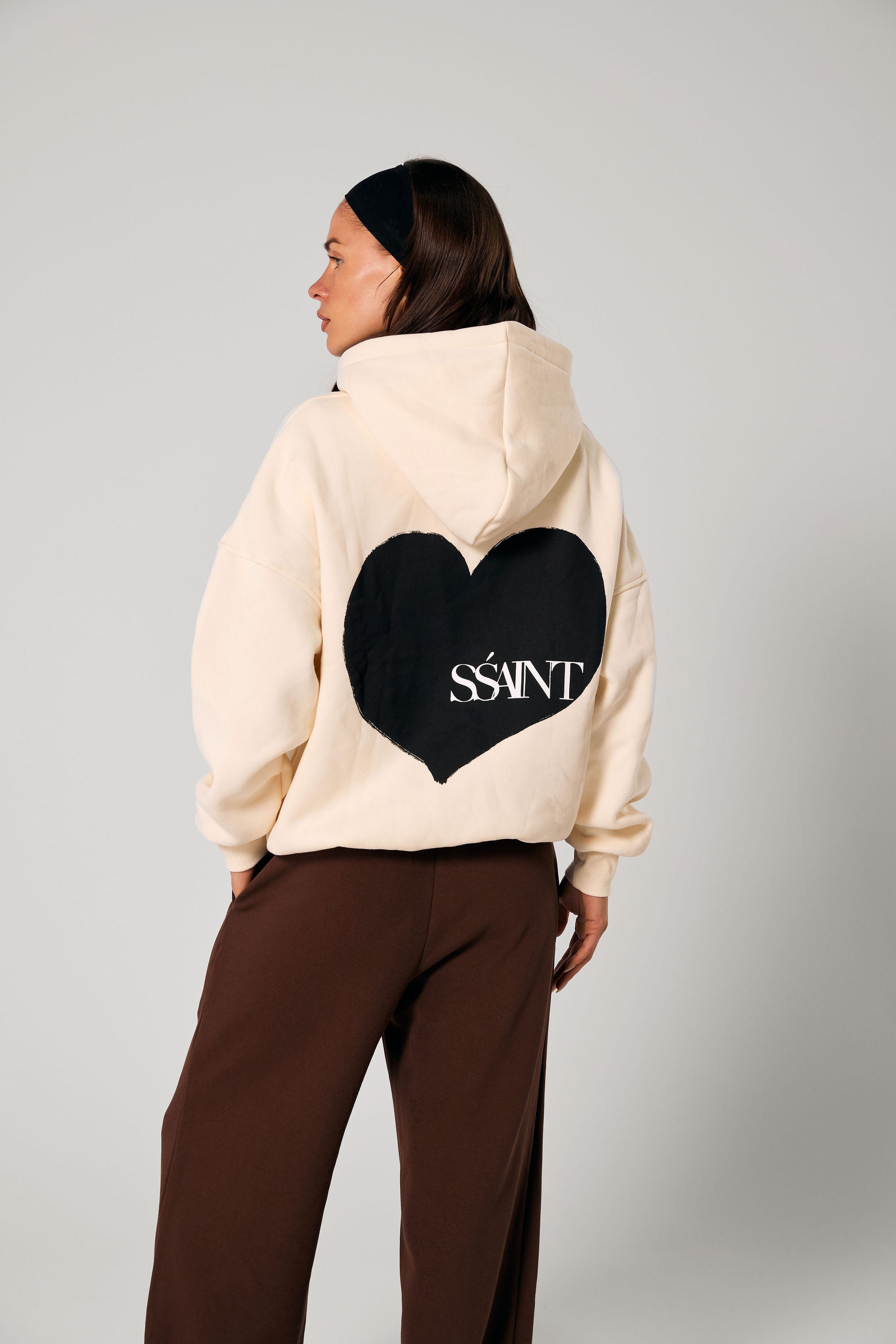 Heart Hoodie Butter