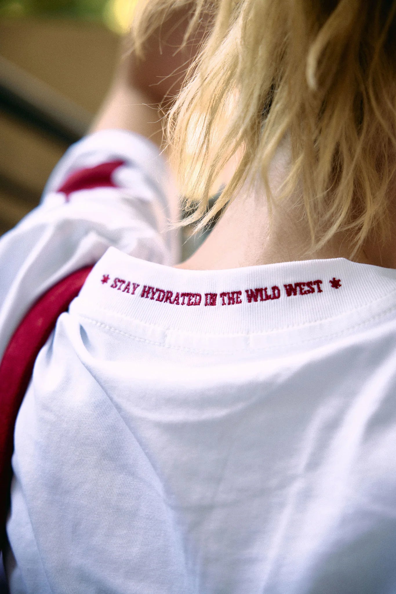 Cowboy Water Tee White