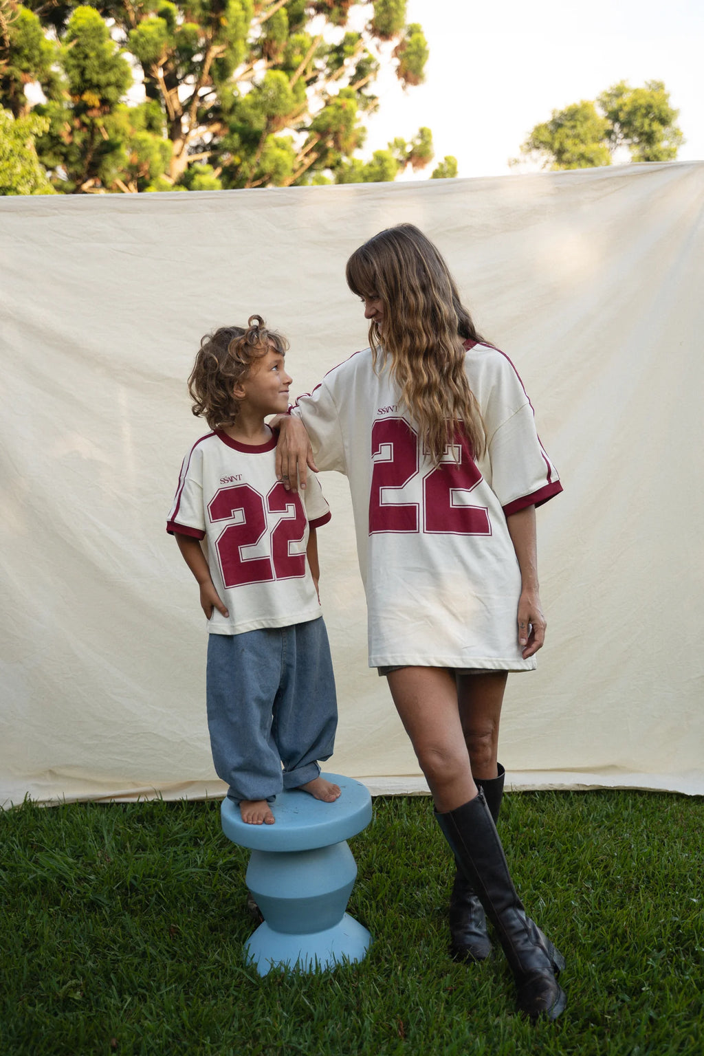 Kids 22 Tee Cherry