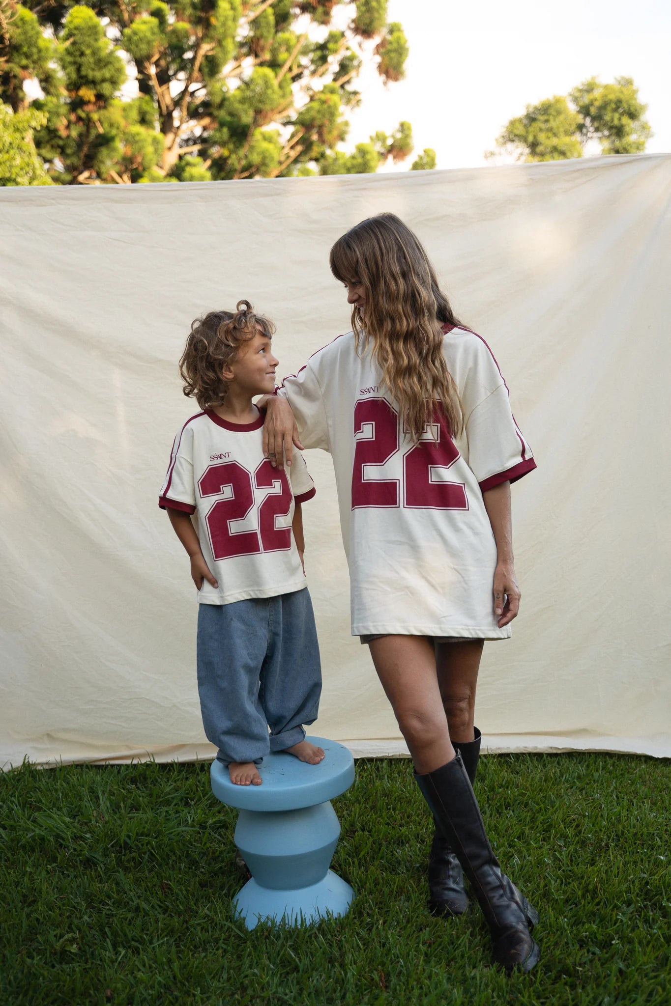 Kids 22 Tee Cherry